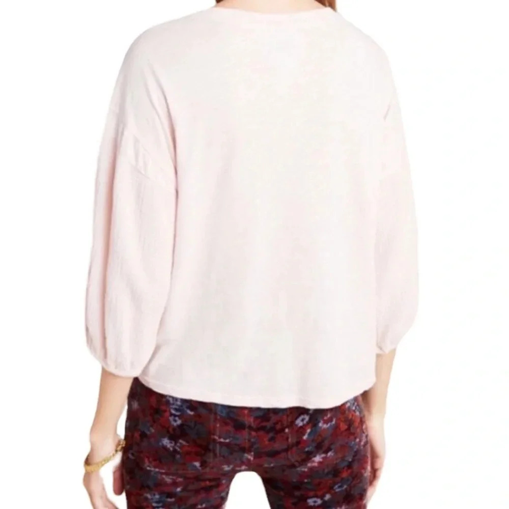 NWT Anthropologie Velvet by Graham & Spencer Margot Knit Top Size Small - Picture 3 of 6